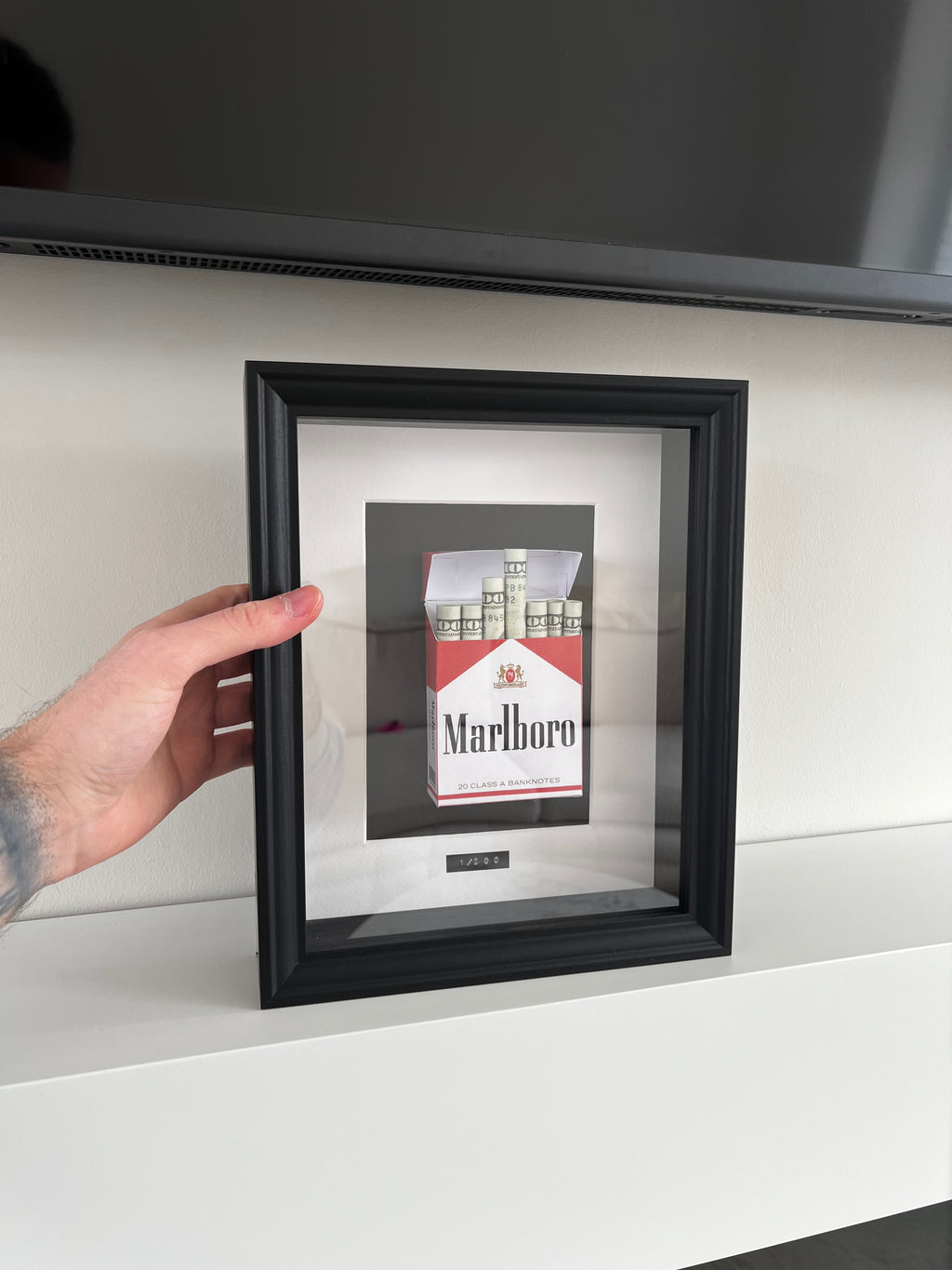 SMOKING CASH ART